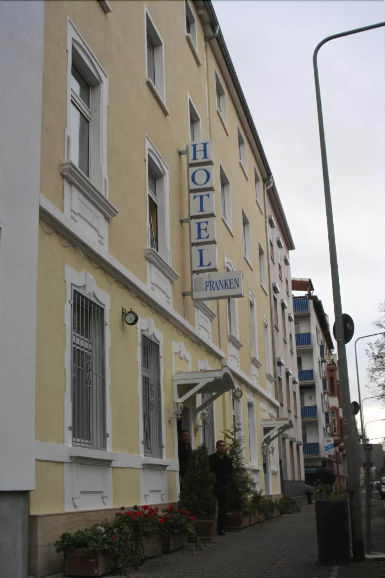 Hotel Franken An Der Messe Frankfurt am Main Exteriör bild
